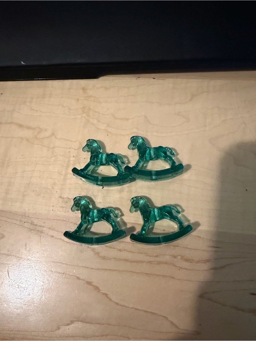CJ Hendry X Studio 94 Pastel green rocking horse beads